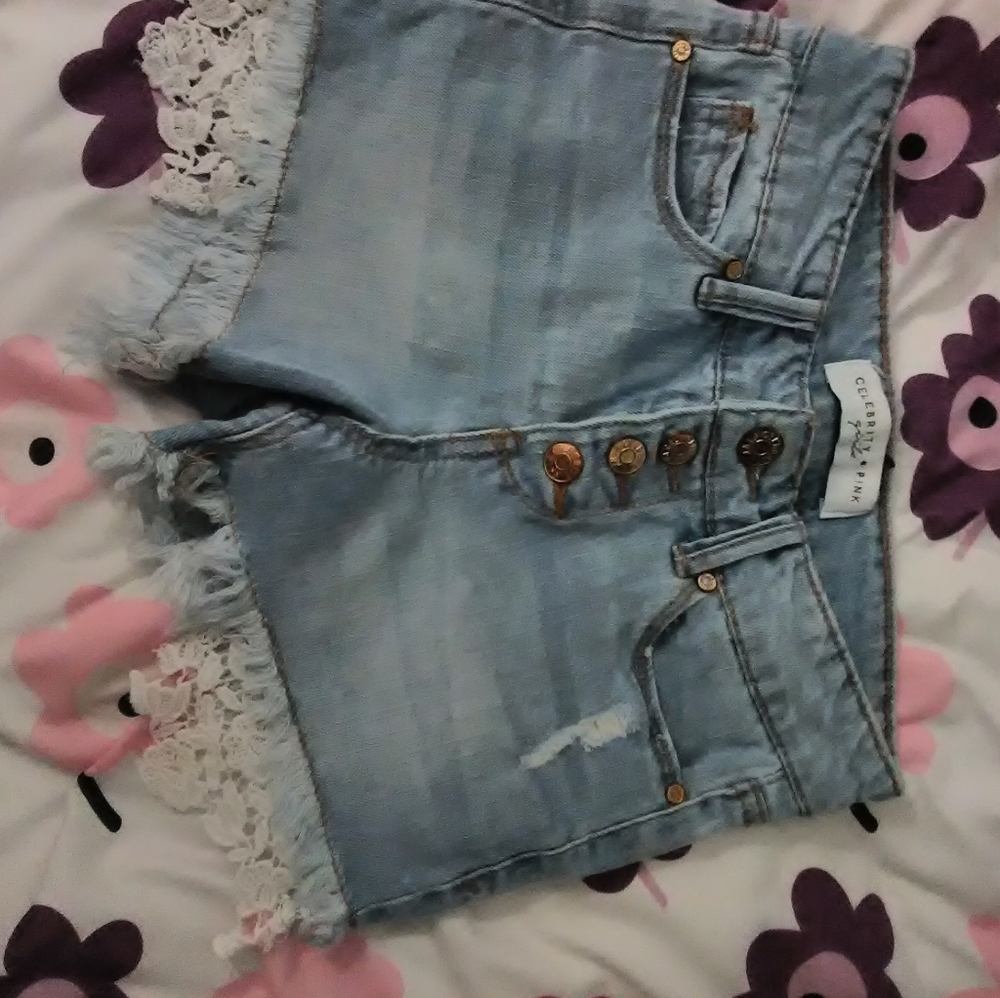 Celebrity pink shorts
